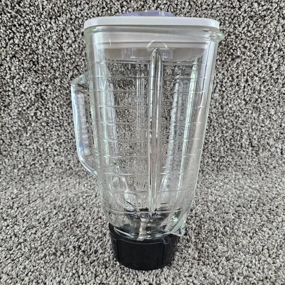 Oster Regency 5 Cup Glass Jar w/ Lid Blender Replacement Part Vintage